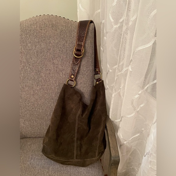 Lucky Brand Bags Lucky Brand Suede Hobo Bag Poshmark